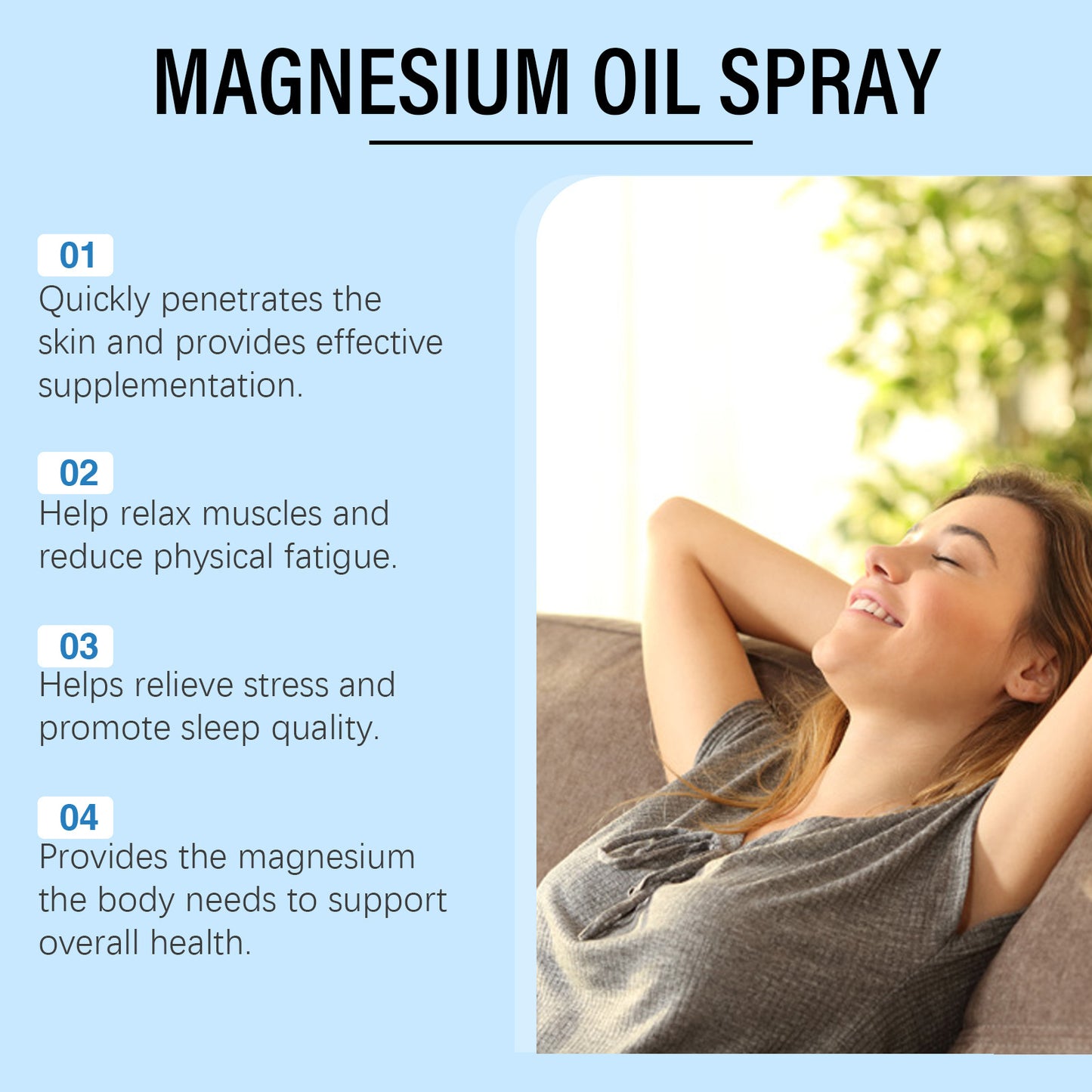 Magnesium Sleep Aid - Soothe Stress & Enhance Sleep Quality