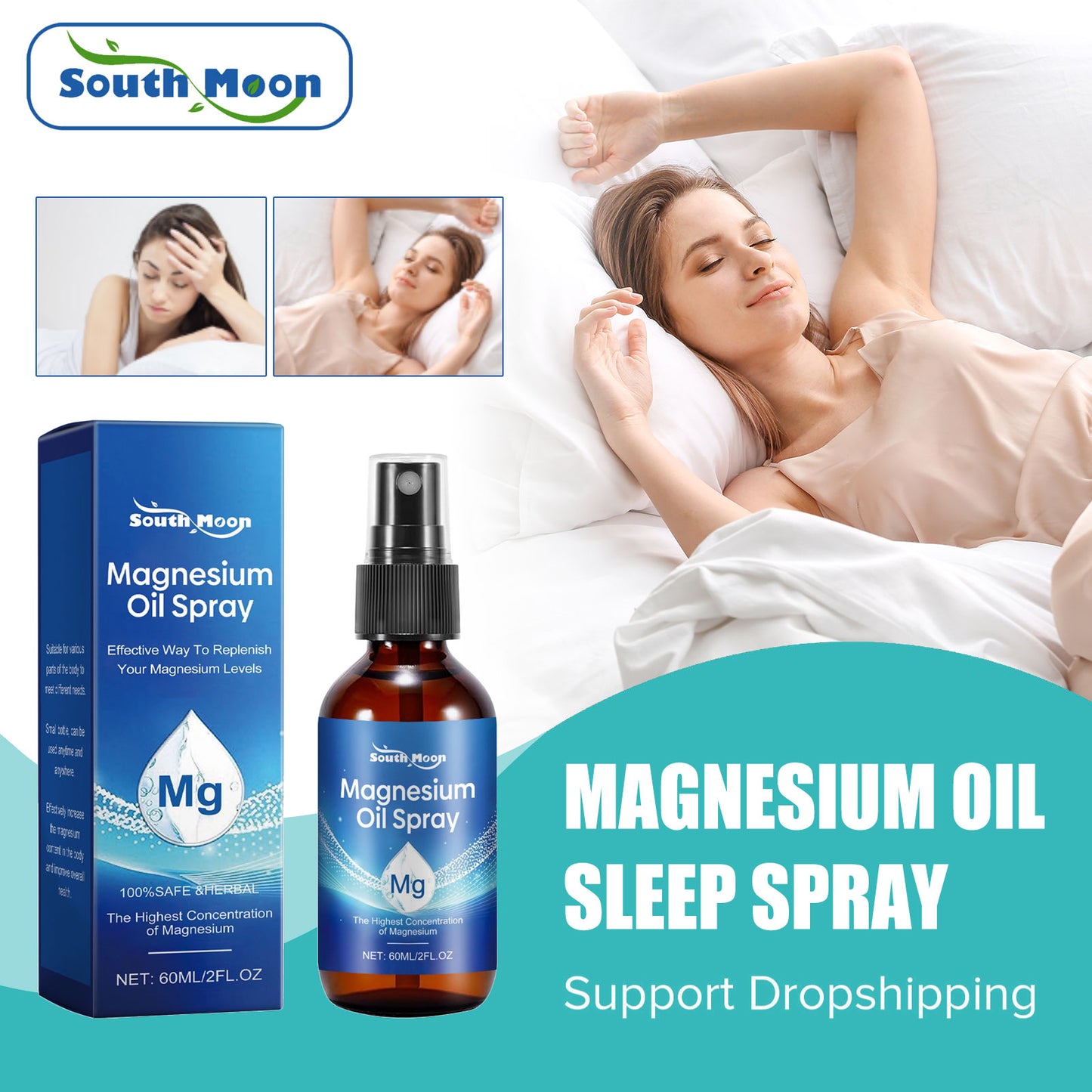 Magnesium Sleep Aid - Soothe Stress & Enhance Sleep Quality