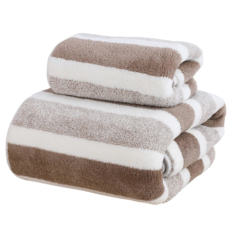 Soft Absorbent Bath Towel - Gentle Skin Touch