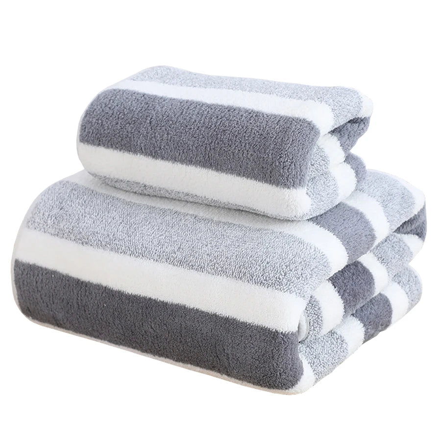 Soft Absorbent Bath Towel - Gentle Skin Touch