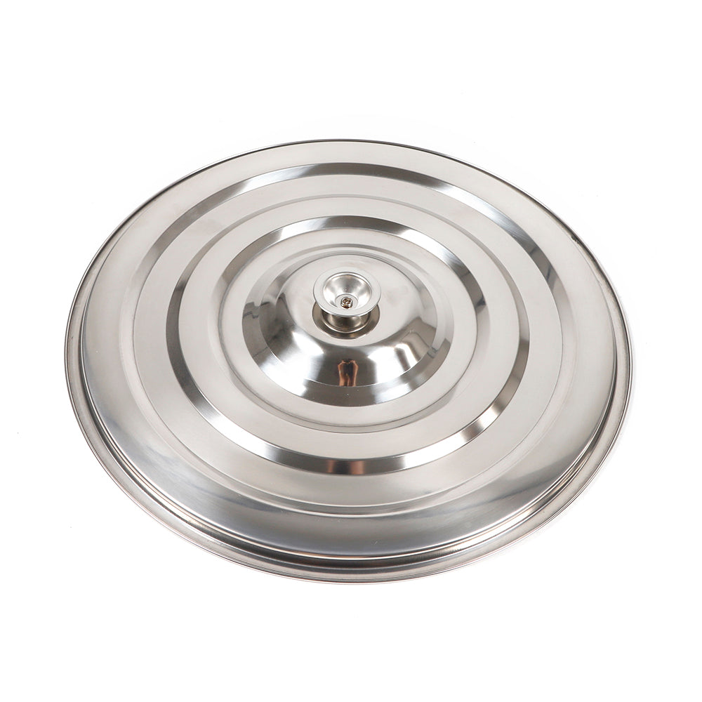 Multipurpose 35L Stainless Steel Cooking Pot with Lid & Handle