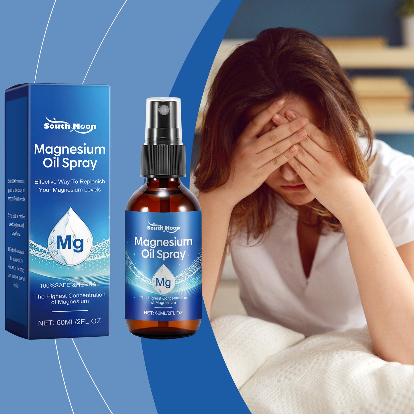 Magnesium Sleep Aid - Soothe Stress & Enhance Sleep Quality