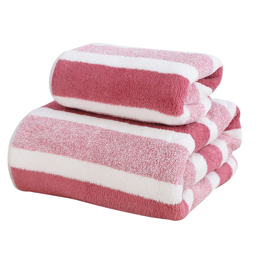 Soft Absorbent Bath Towel - Gentle Skin Touch