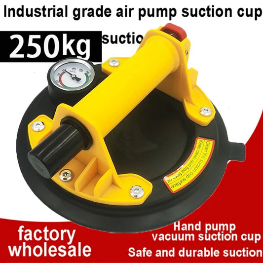 250kg Vacuum Suction Cup Lifter - Heavy Duty for Granite & Glass