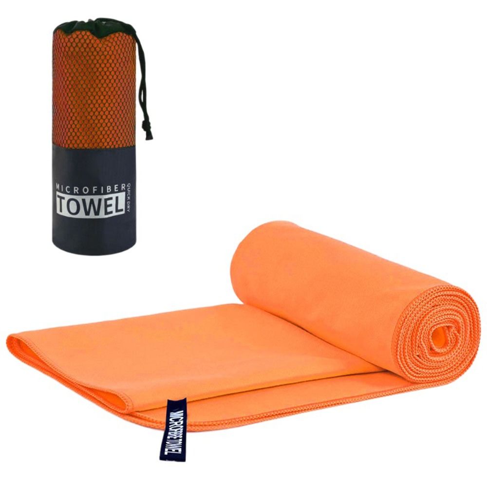 Double-Sided Velvet Microfiber Towel - Quick-Dry Yoga & Gym