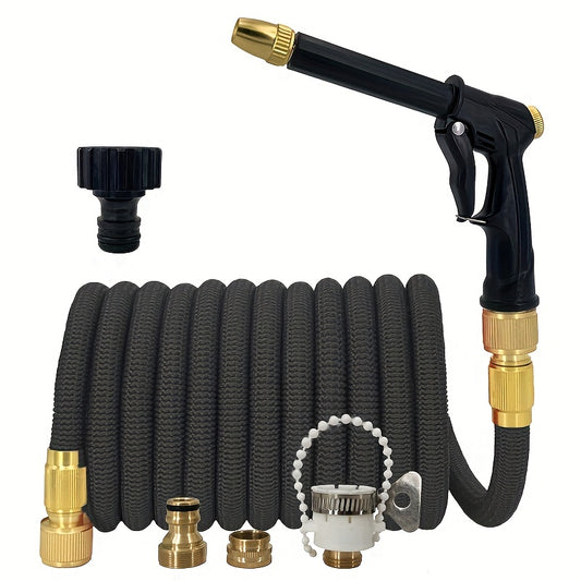 Expandable Magic Hose: High Pressure Car Wash & Garden Tool