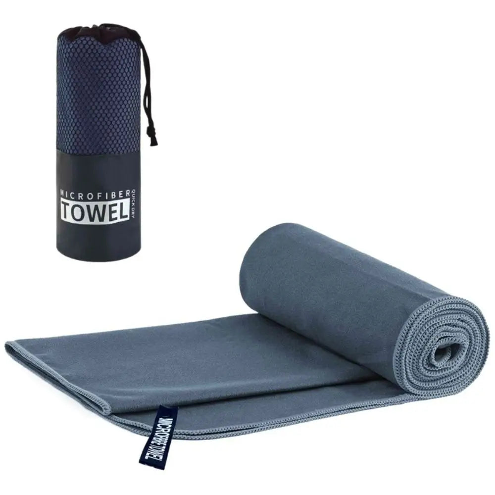 Double-Sided Velvet Microfiber Towel - Quick-Dry Yoga & Gym