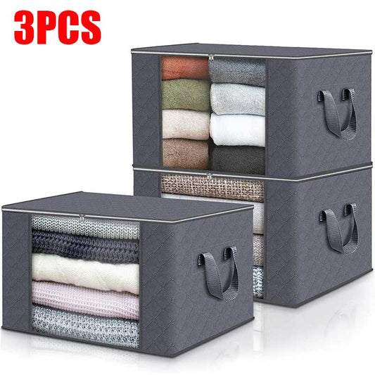 Bedroom Closet Organizer - Large Capacity Storage Bags