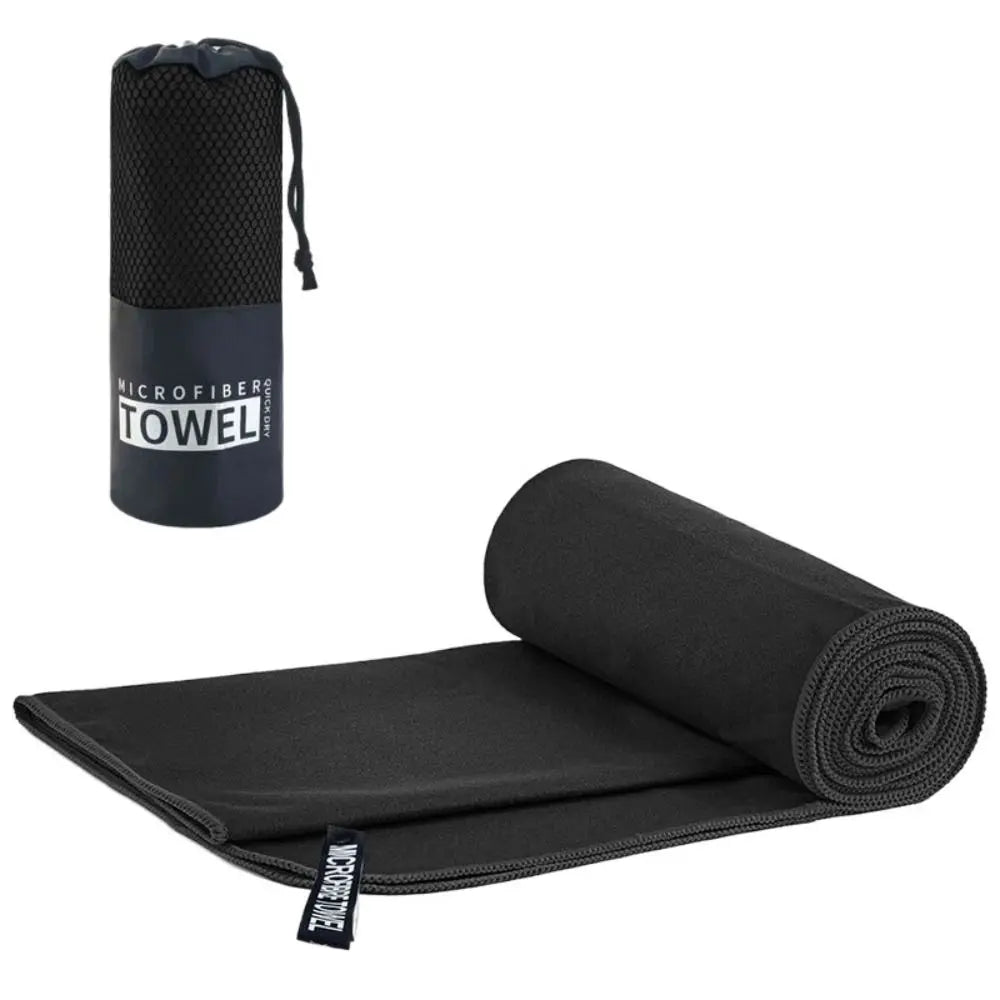 Double-Sided Velvet Microfiber Towel - Quick-Dry Yoga & Gym