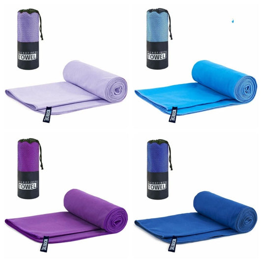 Double-Sided Velvet Microfiber Towel - Quick-Dry Yoga & Gym