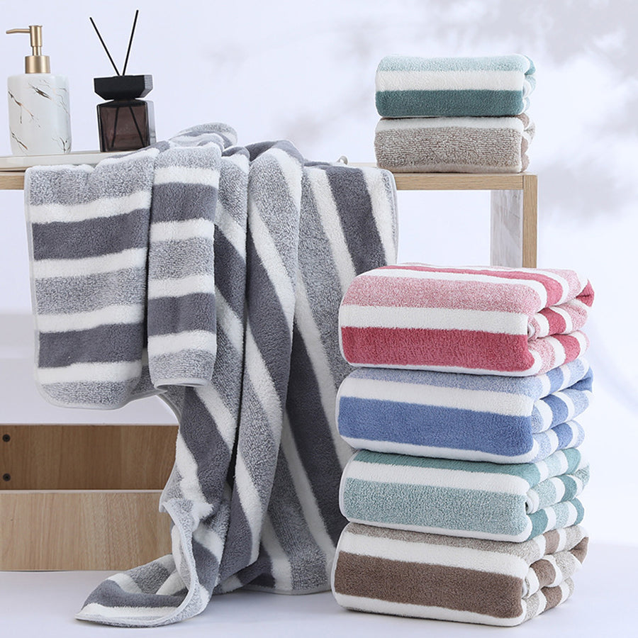 Soft Absorbent Bath Towel - Gentle Skin Touch