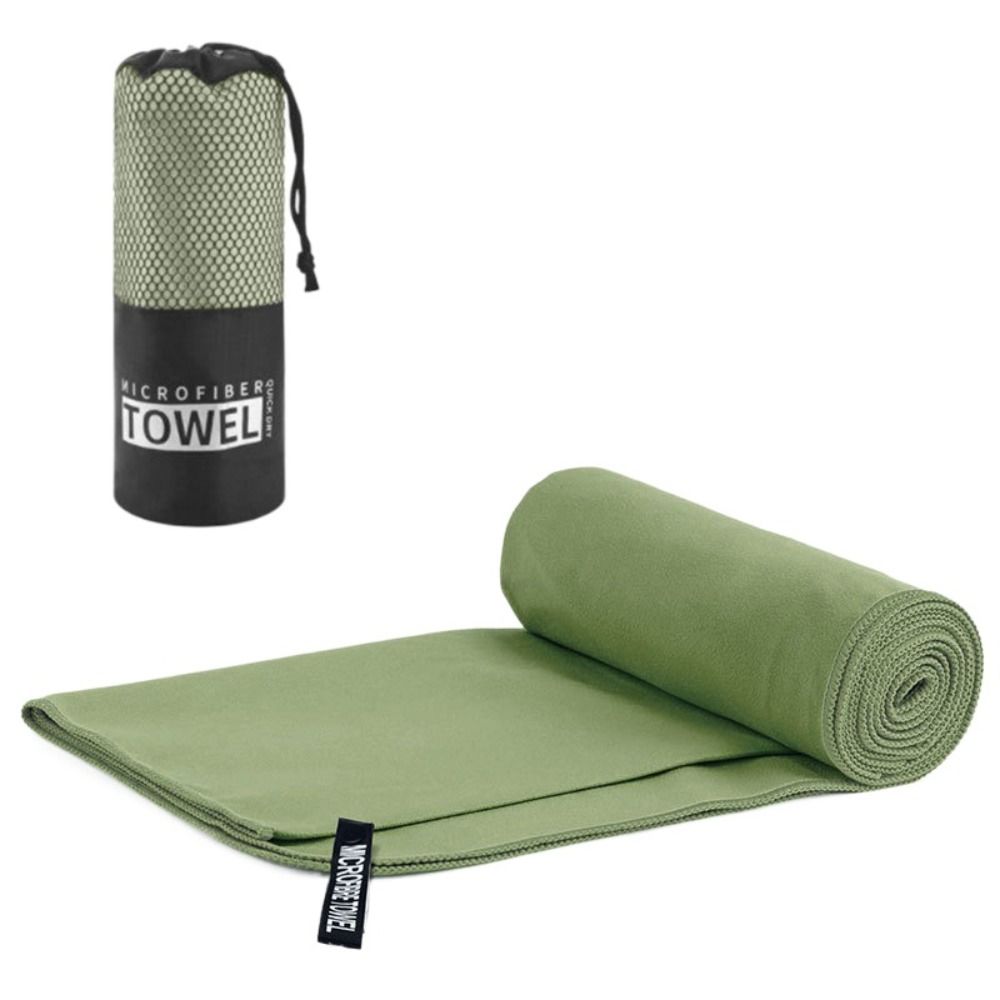 Double-Sided Velvet Microfiber Towel - Quick-Dry Yoga & Gym