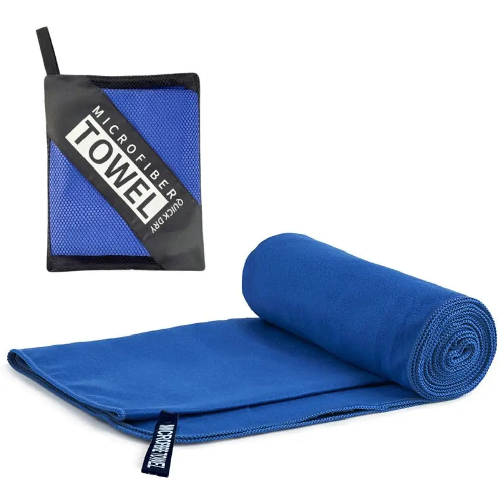 Double-Sided Velvet Microfiber Towel - Quick-Dry Yoga & Gym