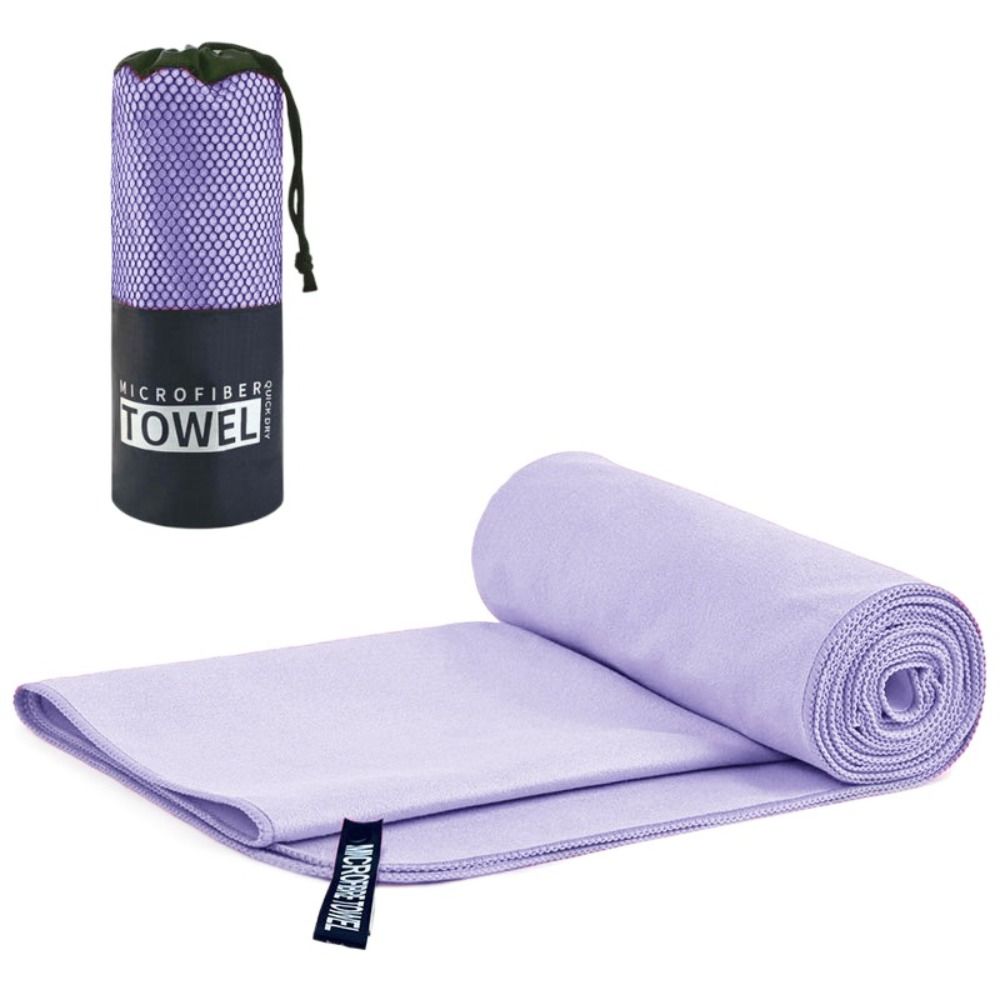 Double-Sided Velvet Microfiber Towel - Quick-Dry Yoga & Gym