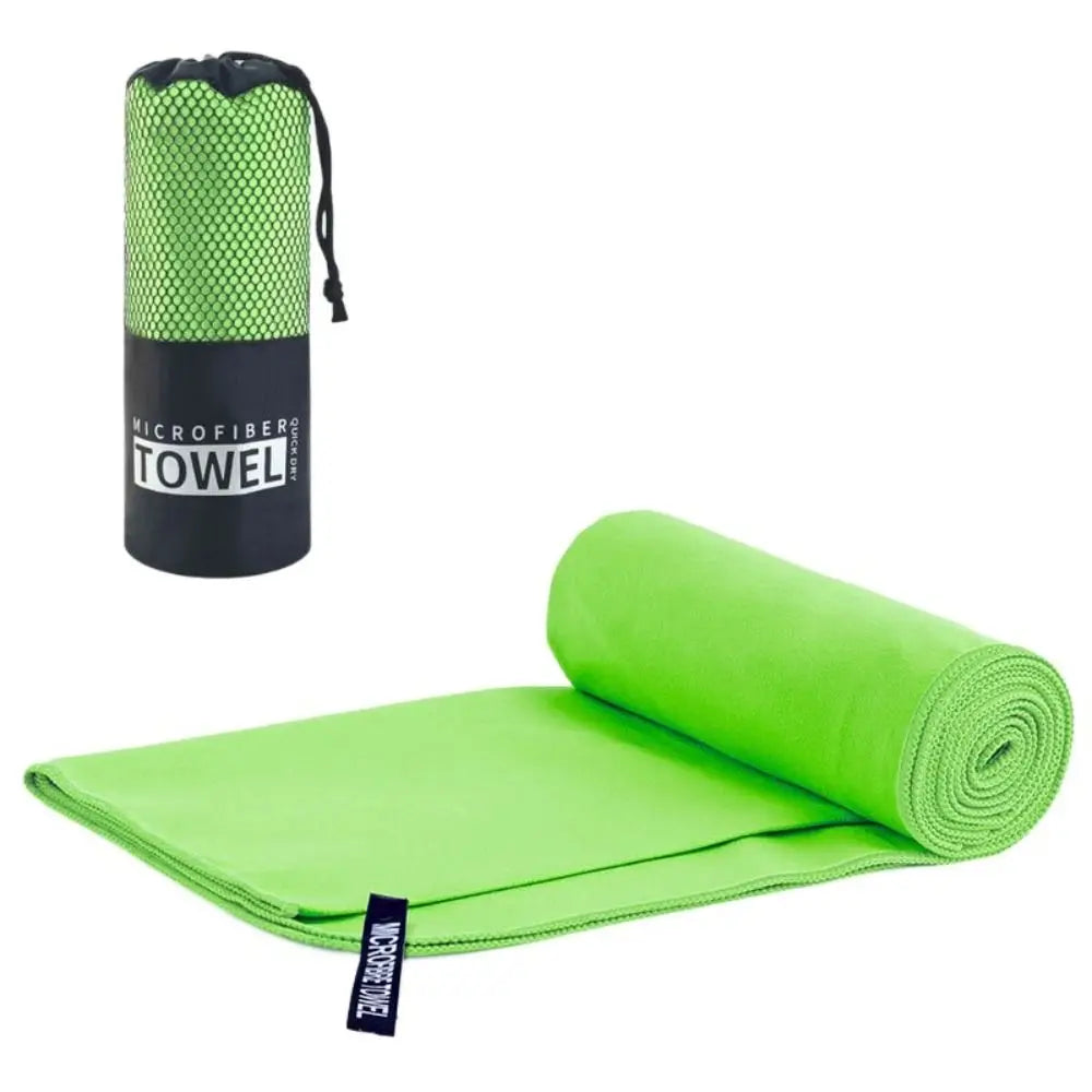 Double-Sided Velvet Microfiber Towel - Quick-Dry Yoga & Gym