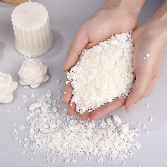 100% Natural Soy Wax Flakes for Scented Candle Crafting